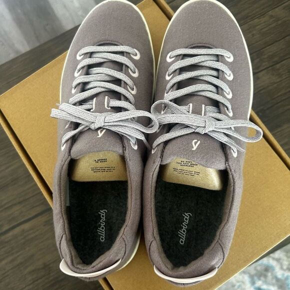 Allbirds Wool Piper Hazy Mauve Blizzard Athletic Shoes Men's Size 14 NIB NEW - Picture 8 of 10